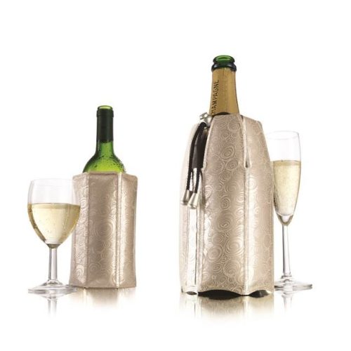 Vacu Vin Bor és pezsgőhűtő mandzsetta szett Platinum