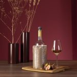 Vacu Vin Bor és pezsgőhűtő mandzsetta szett Platinum