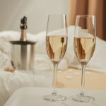 Pezsgőhűtő Elegant inox, hűtő mandzsettával