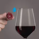 Vacu Vin Pohárjelölő 8 db-os Classic szőlő