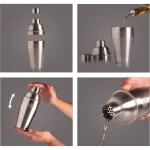 Vacu Vin Koktél shaker inox 500 ml