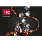 Vacu Vin Hűtő fémkocka whisky 4 db-os