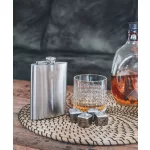 Vacu Vin Hűtő fémkocka whisky 4 db-os