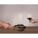 Dekantáló kancsó forgó alátéttel Design, Kristály üveg