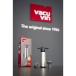 Vacu Vin Vákuumpumpa borzár 2 db dugóval inox rozsdamentes acél