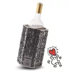 Bor- és pezsgőhűtő HIVE Keith Haring mintával Kaptár rozsdamentes acél inox
