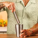 Koktél muddler aprító inox rozsdamentes acél